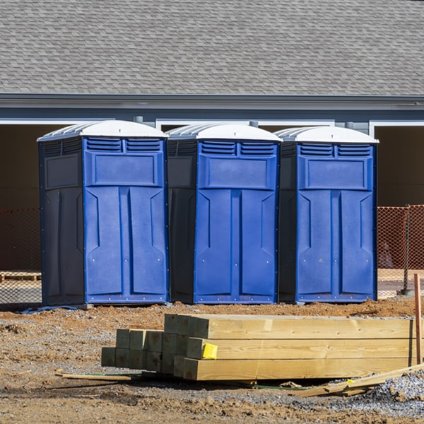 is there a specific order in which to place multiple porta potties in Lavallette